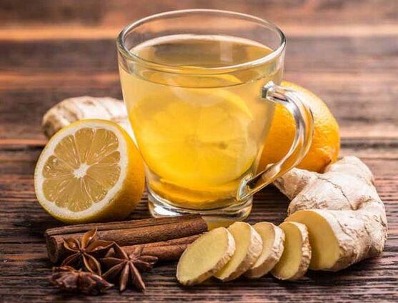 چای با زنجبیل، لیمو، دارچین و میخک برای نعوظ ماندگار